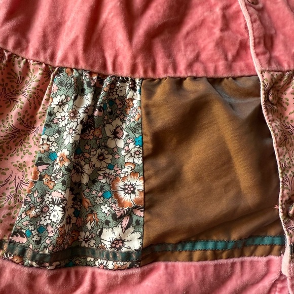 Kenzo Kids Pink Patched Dress - Size 12 Months - Picture 5 of 8